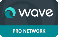 wave pro-network-badge